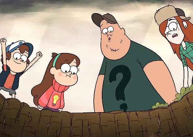 Англоязычный квест Gravity Falls - вспомним английский перед школой